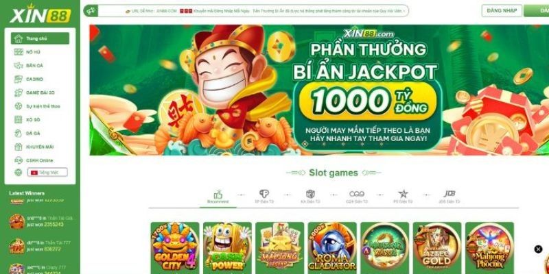 Tựa game đỉnh cao khi tải app Xin88